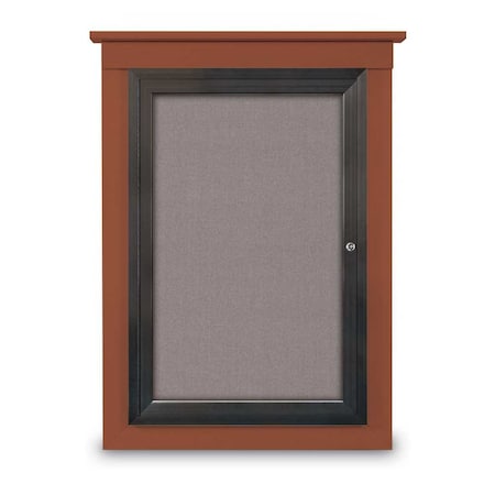 United Visual Products Single Door Enclosed Cathedral Letterboa, UV1302CD-BLACK-BLUE UV1302CD-BLACK-BLUE